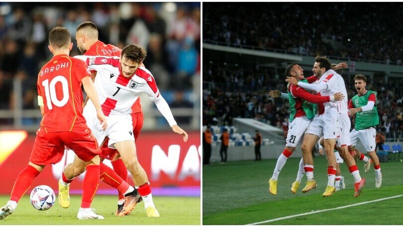 Kvaratskhelia trascina la Georgia: gol e autogol procurato nel 2-0 sulla Macedonia