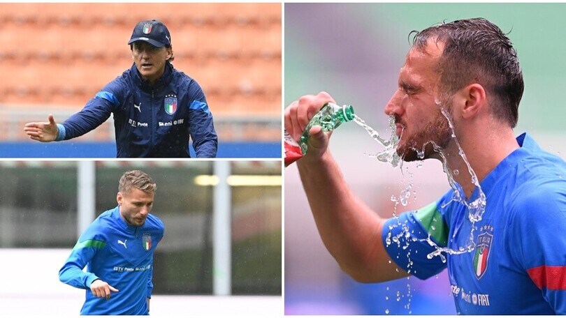 Italia, Ungheria nel mirino: grinta Gatti, Immobile a parte