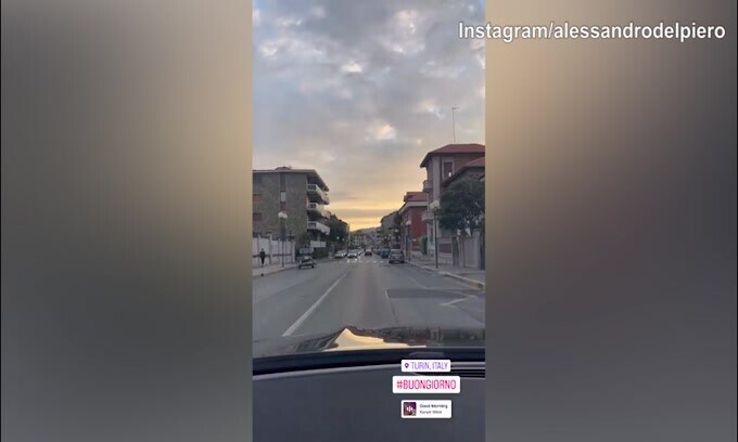 Torino, ecco Del Piero: "Buongiorno"