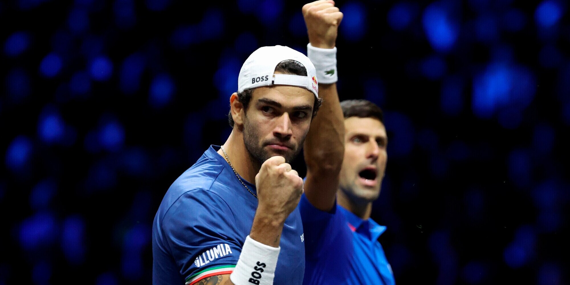 "Serve un po' di 'cazzimma' napoletana", che siparietto fra Berrettini e Djokovic