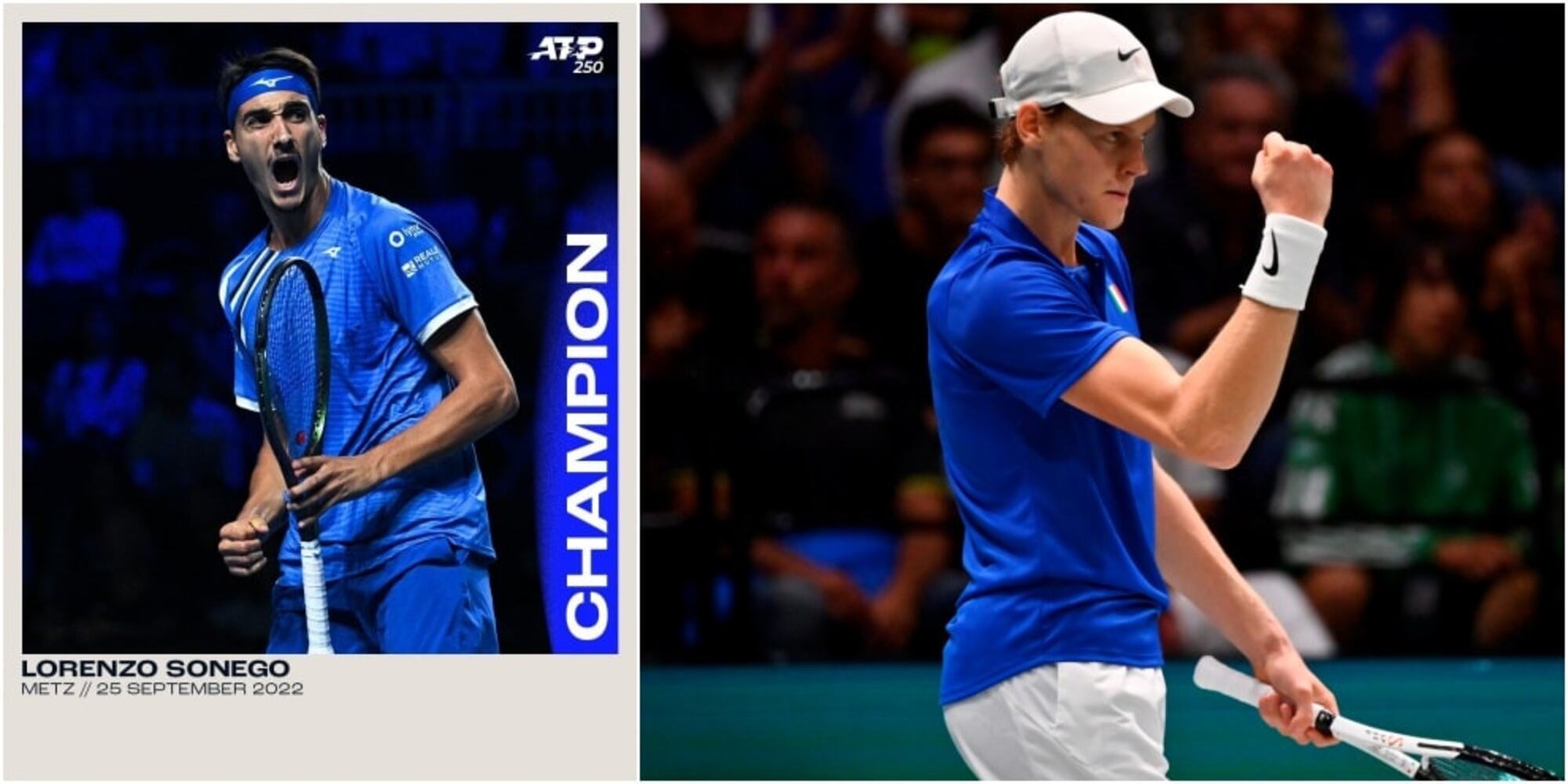 Ranking Atp: Sonego vola dopo Metz, Sinner in Top 10