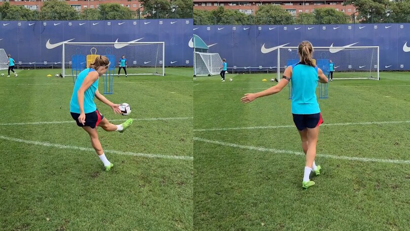 Irene Paredes, che gol del difensore del Barcellona femminile