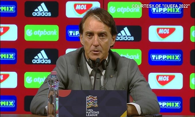 Mancini: "Scesi in campo con due bambini davanti, ma abbiamo fatto bene"