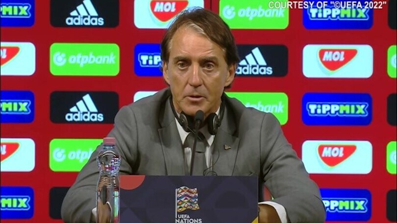 Mancini: "Scesi in campo con due bambini davanti, ma abbiamo fatto bene"