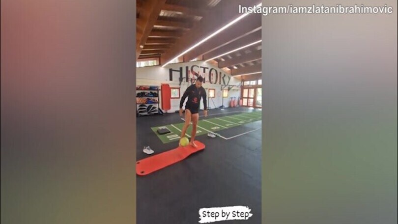Milan, Ibra sui social: "Step by step"