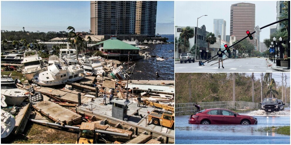 Florida in ginocchio per l'uragano Ian: almeno 15 morti