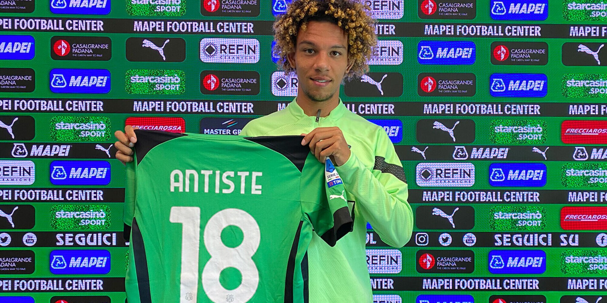 Sassuolo, Antiste: "Tatticamente sono versatile. Dionisi può migliorarmi"