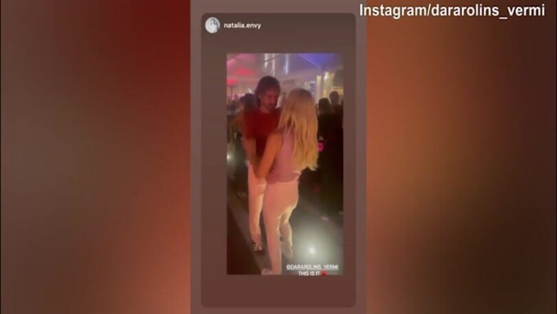 Nedved e Dara, notte di grande festa sul lago Maggiore