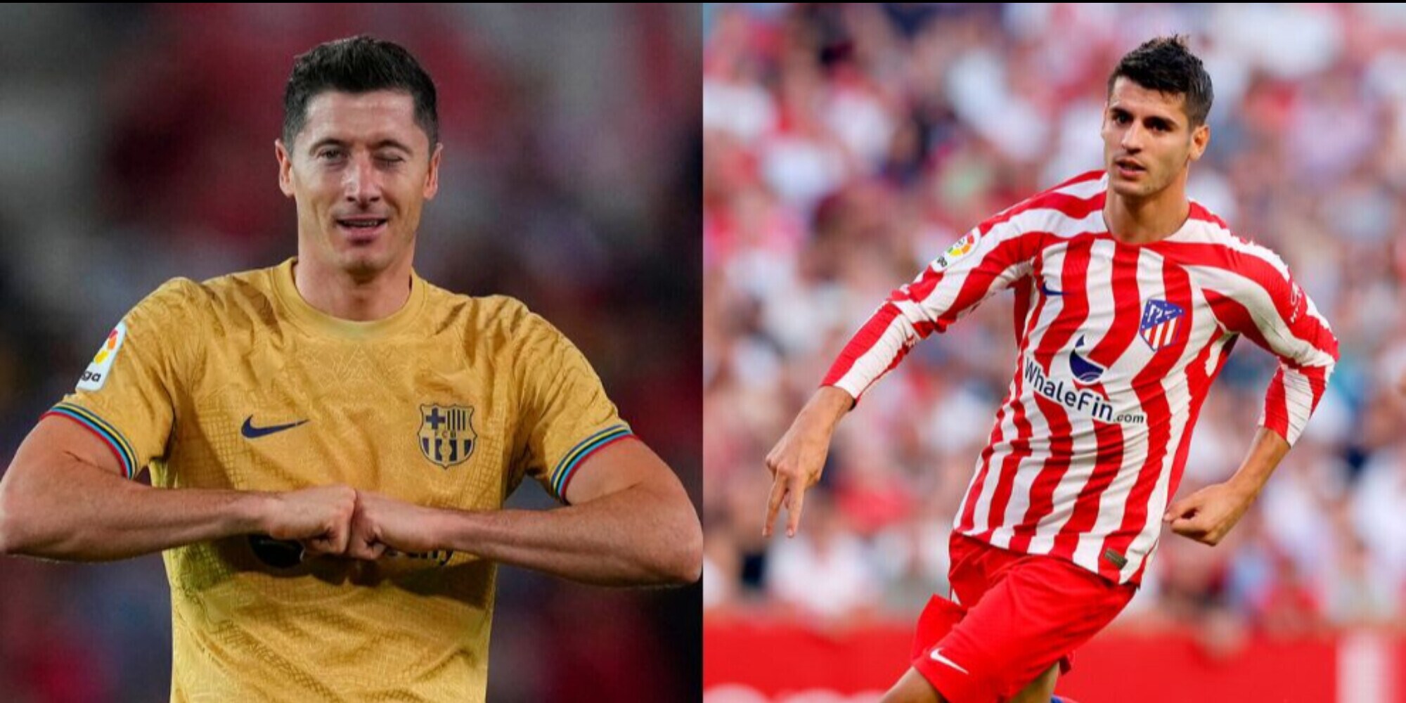 Al Barcellona basta Lewandowski. L'Atletico condanna il Siviglia, segna Morata