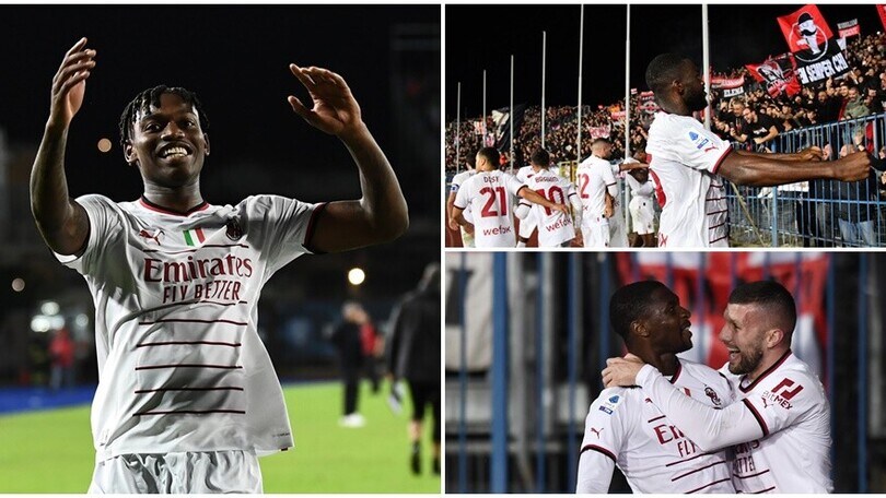 Milan senza fine: l'Empoli pareggia al 92' ma poi perde 3-1