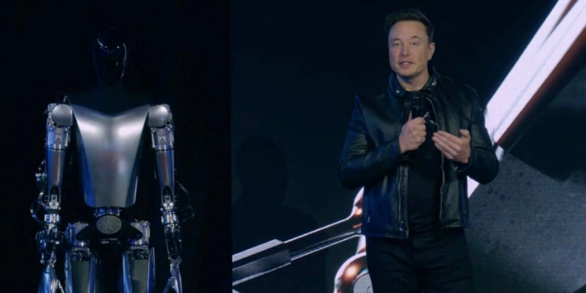 Elon Musk presenta Optimus, prototipo di robot umanoide