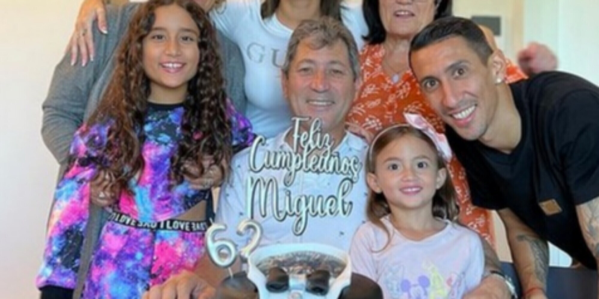 Juve, per Di Maria festa in famiglia