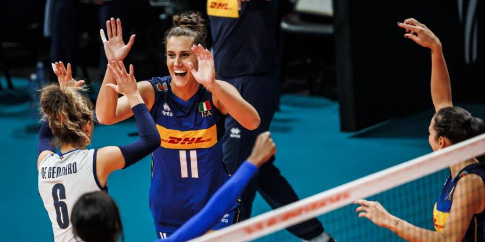 Mondiali, l'Italia femminile davanti a tutte