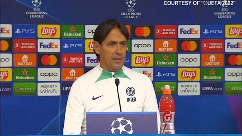 Inzaghi: "Lautaro è da valutare, Lukaku e Brozovic out"