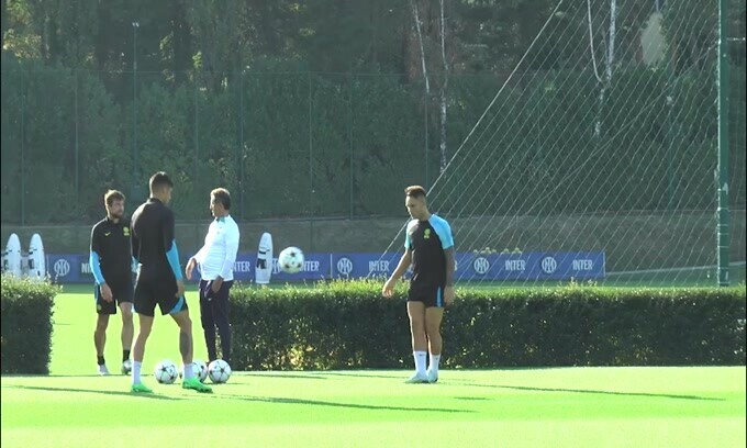 Inter-Barca, Inzaghi può sorridere: Lautaro si allena