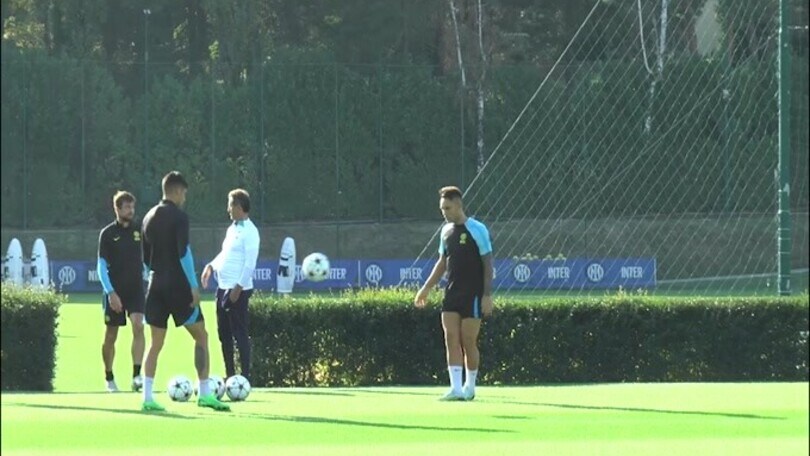 Inter-Barca, Inzaghi può sorridere: Lautaro si allena