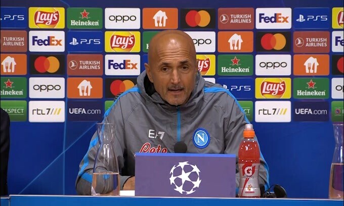 Spalletti: "Vigilia di Champions per me è come la vigilia del giorno di Natale"