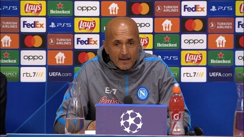Spalletti: "Vigilia di Champions per me è come la vigilia del giorno di Natale"
