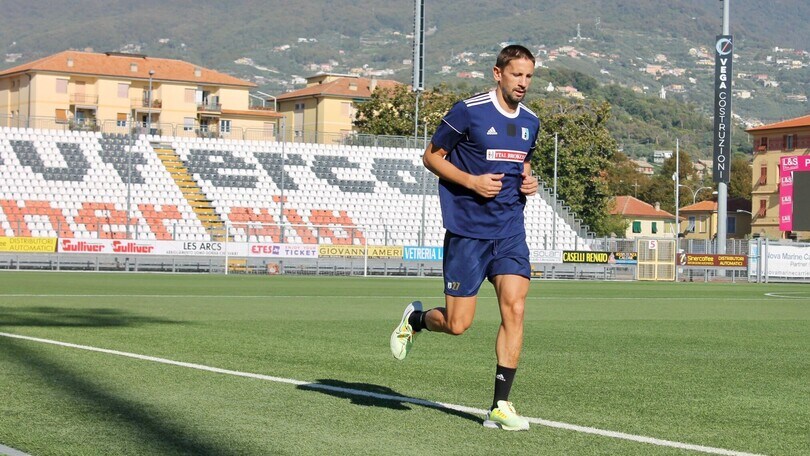 Ramirez, il primo allenamento con l'Entella