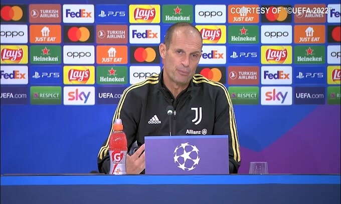 Allegri: "Chiesa? Per il rientro serve un'amichevole"