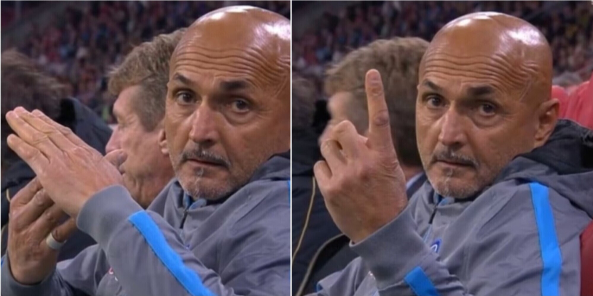 Ajax-Napoli, Spalletti virale: il gesto dopo il gol interroga il web