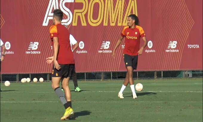 Roma-Betis, allenamento a Trigoria per i giallorossi