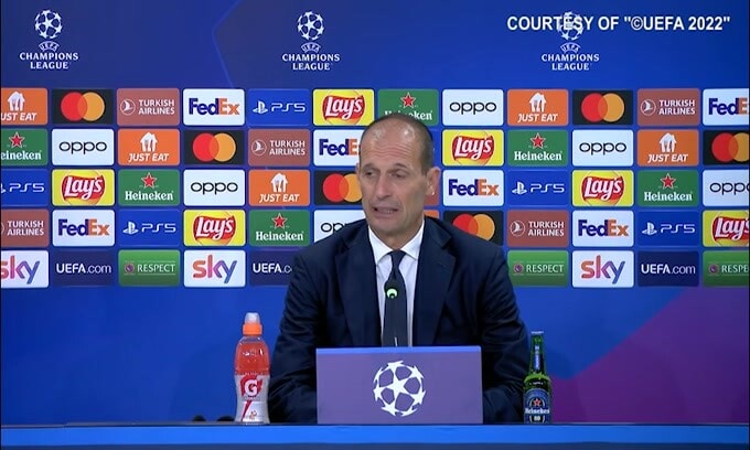 Allegri: "Abbiamo gigioneggiato troppo"