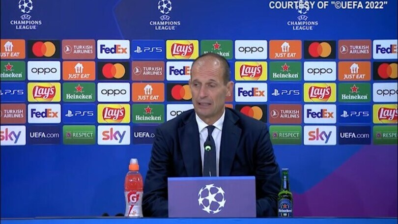 Allegri: "Abbiamo gigioneggiato troppo"