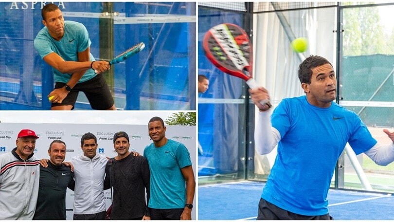 Padel, Exclusive Cup: gli ex calciatori finiscono 'in gabbia'