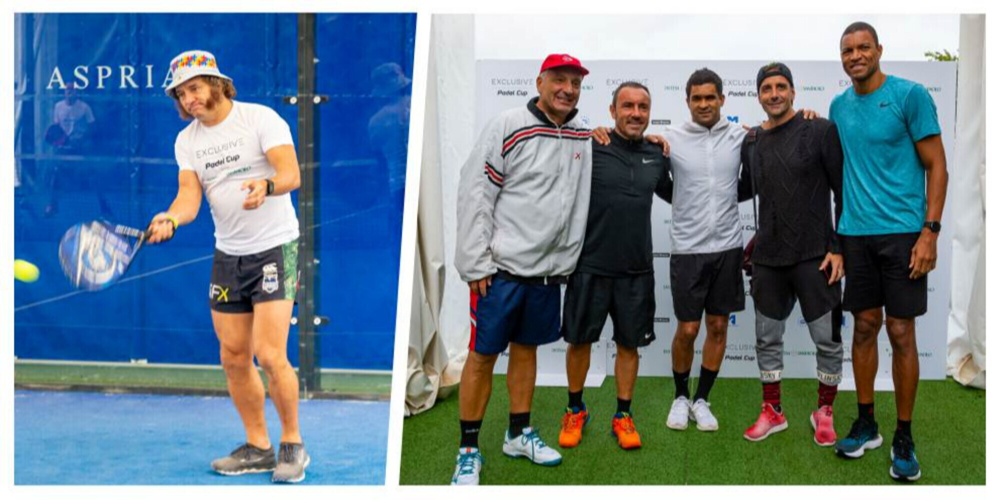 Padel, il coro degli ex calciatori: "Questo sport ci tiene vivi"