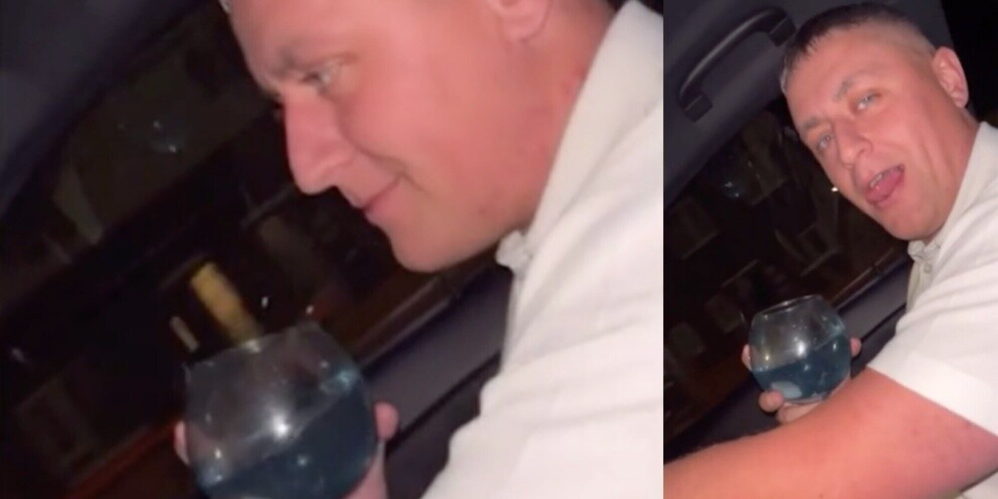 Video mentre guida e beve gin: buca un semaforo e si schianta