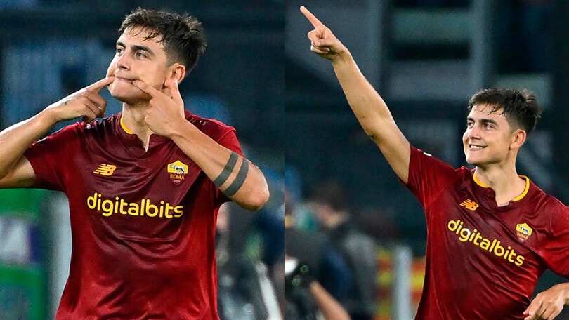 Dybala, gol ed esultanza con boccaccia