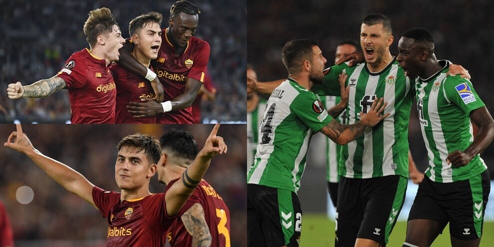 Dybala non si ferma più, ma non basta: il Betis vince a Roma 2-1