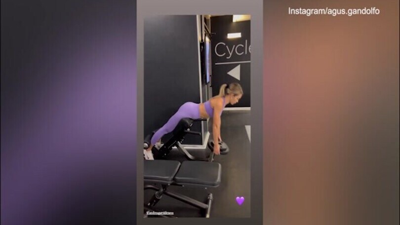 Lady Lautaro e l'allenamento: il fisico è da urlo!
