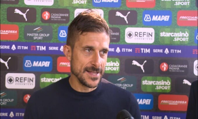 Dionisi: "Il Sassuolo avrebbe meritato un altro risultato"
