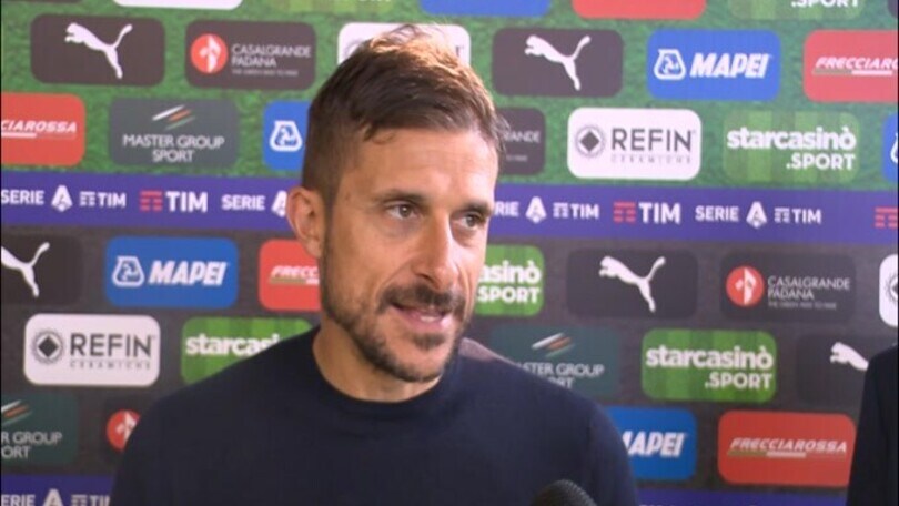 Dionisi: "Il Sassuolo avrebbe meritato un altro risultato"