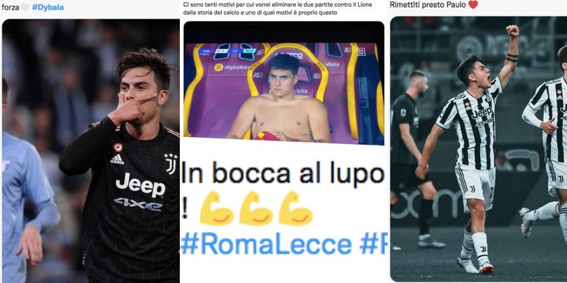 Dybala infortunato, l'affetto dei tifosi Juve: "Forza Paulo"