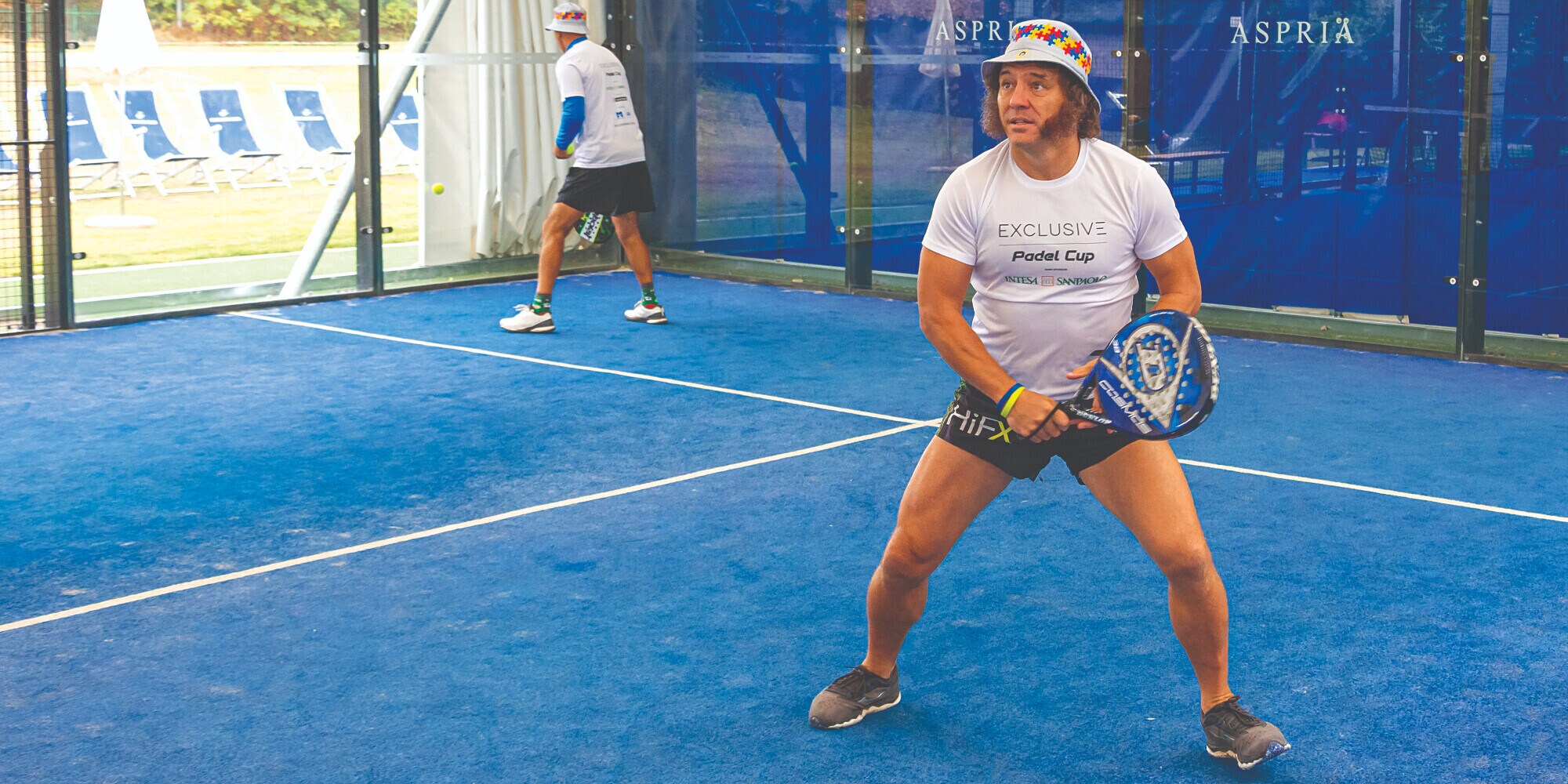 Griffen, passione per il padel per uno scopo nobile