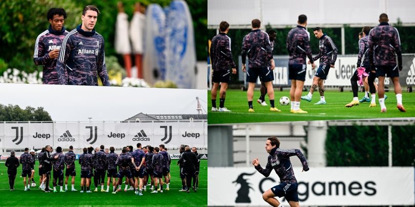 Juve, confronto Allegri-squadra prima dell'allenamento