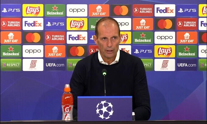 Allegri avvisa: "Non dobbiamo uscire dalla partita in certi momenti"