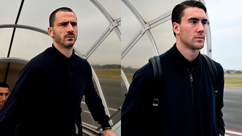 Juve, direzione Haifa: guidano Vlahovic e Bonucci