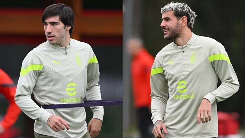 Milan, allenamento con gli elastici e sorrisi in vista del Chelsea