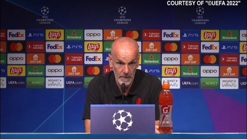 Pioli: "De Ketelaere? Non ci sarà domani e forse neanche domenica"