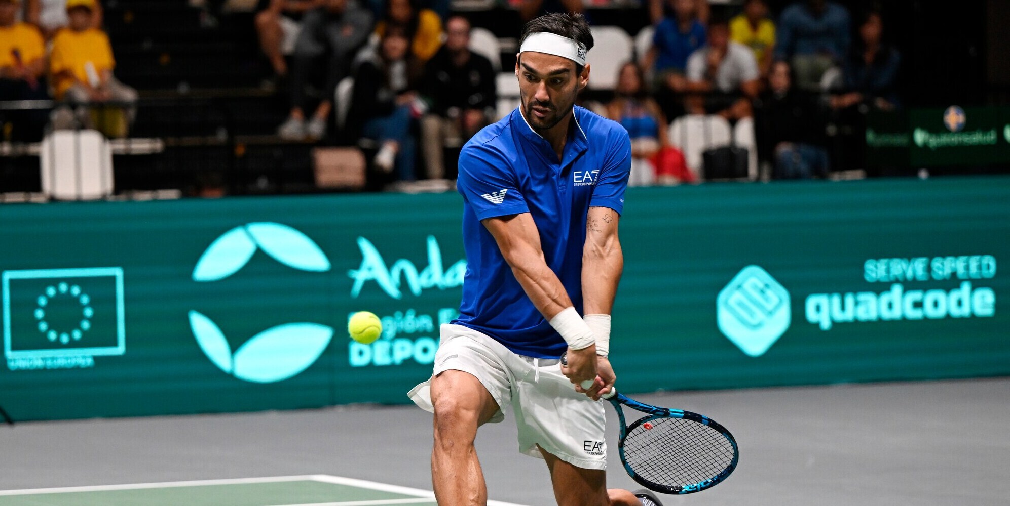 Atp Gijon, Fognini si ritira nel match d'esordio