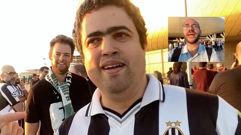 Maccabi-Juventus, i tifosi sono caldissimi