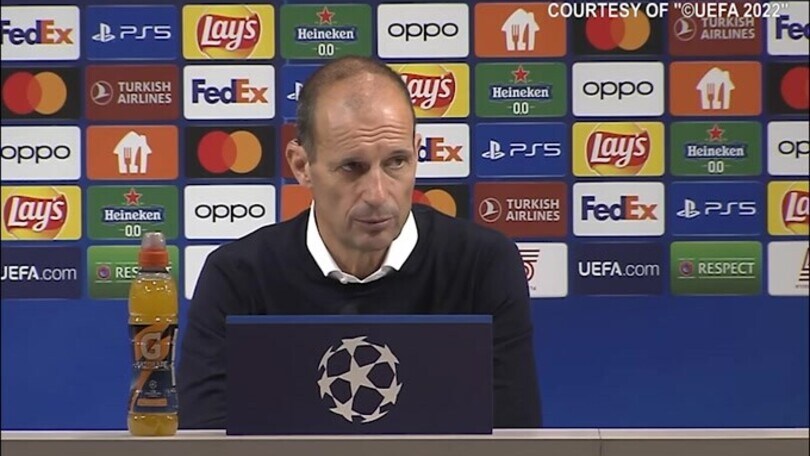 Allegri: “Inaccettabile, in ritiro fino al derby”