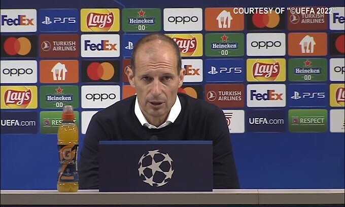 Allegri: “Sentimento? Sono deluso”