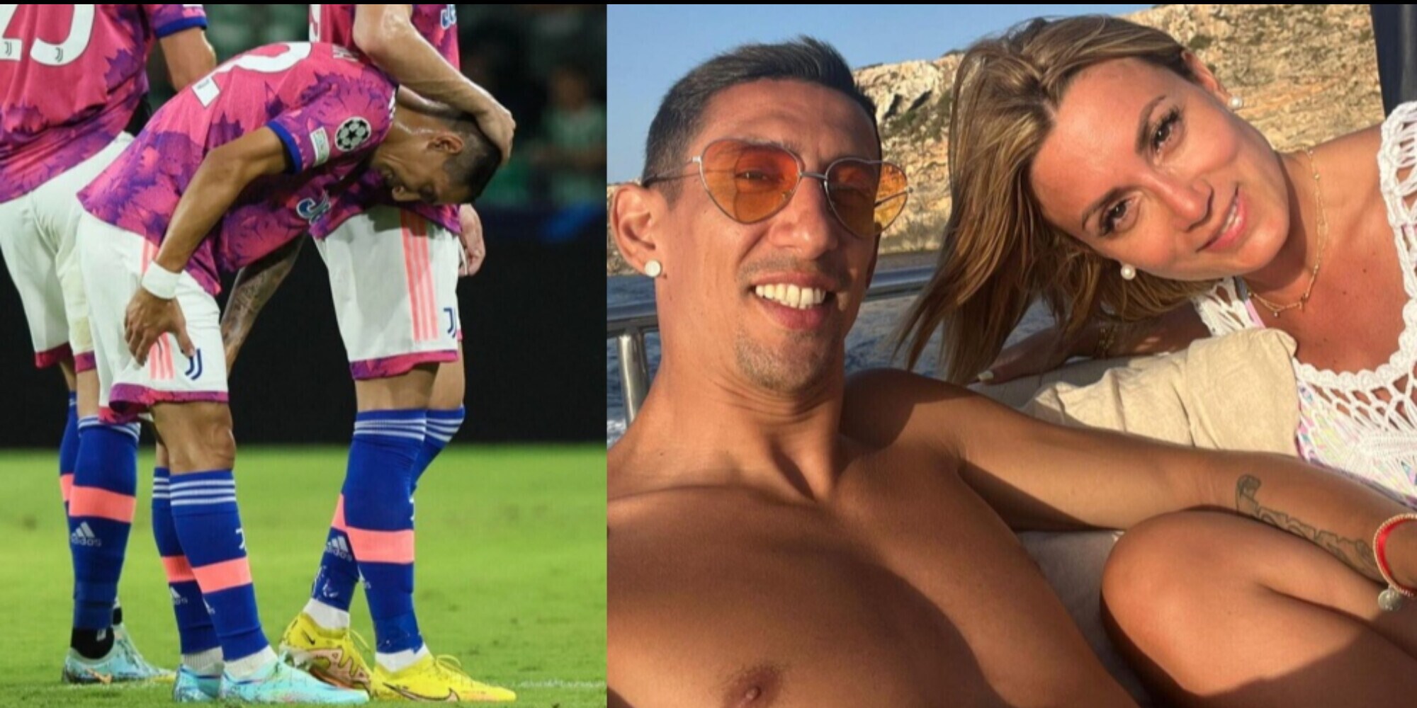 Di Maria (e la Juve) ko: la moglie lo incoraggia così