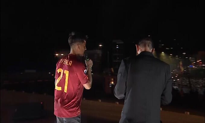 Roma, lesione del retto femorale sinistro per Dybala