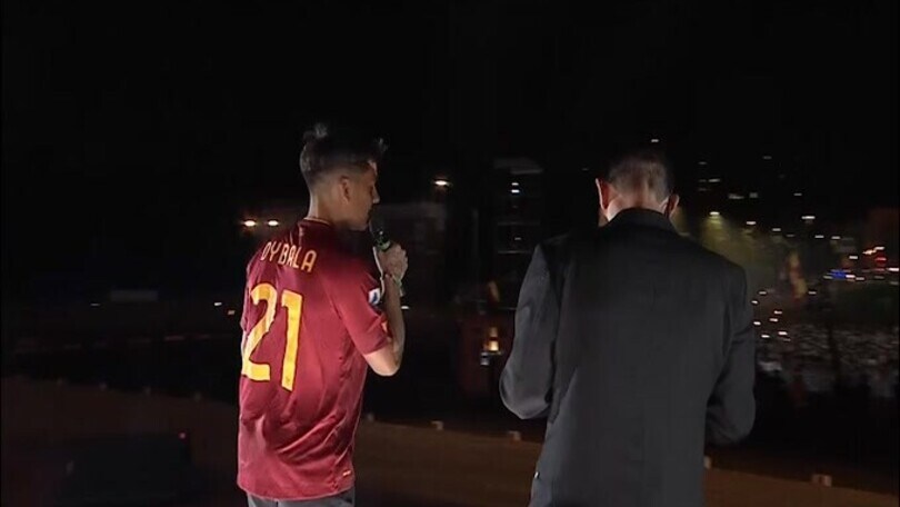 Roma, lesione del retto femorale sinistro per Dybala